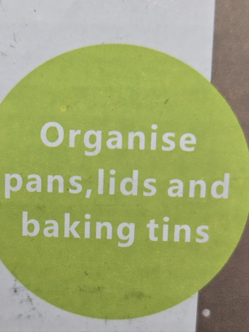 Expanding Cookware Organizer - Black, NIB